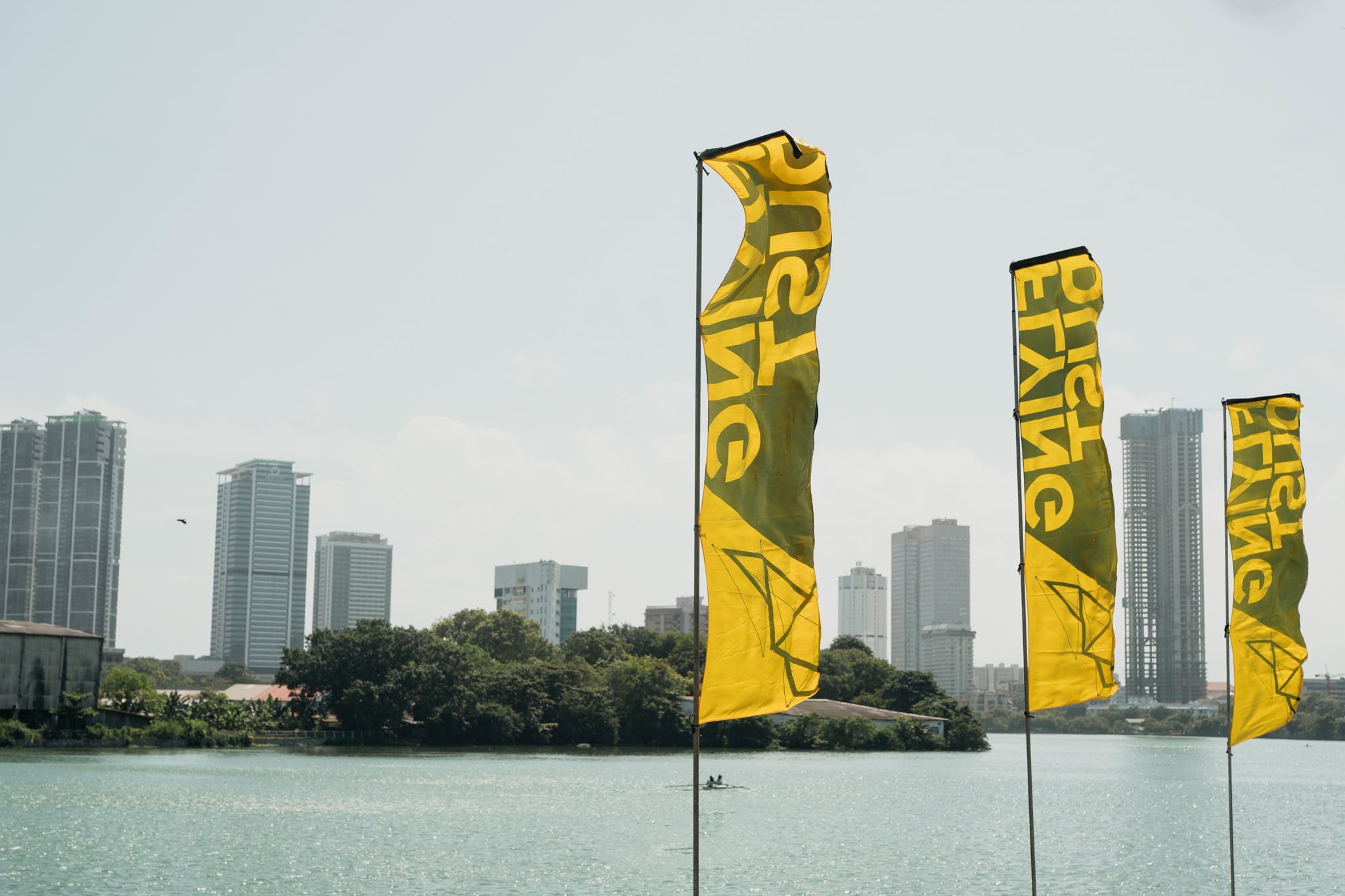 Roadshow Flag Branding